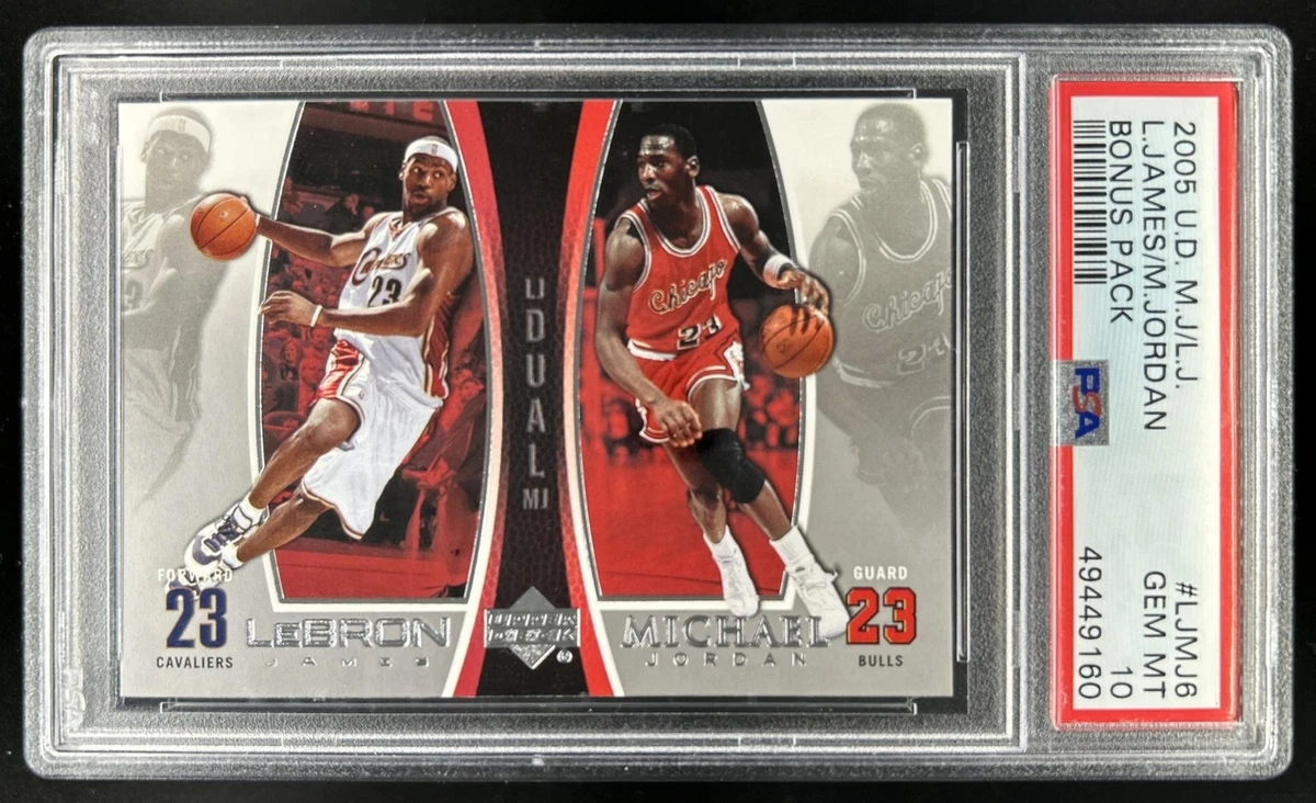 2005-06 Upper Deck Michael Jordan/LeBron James - LeBron James