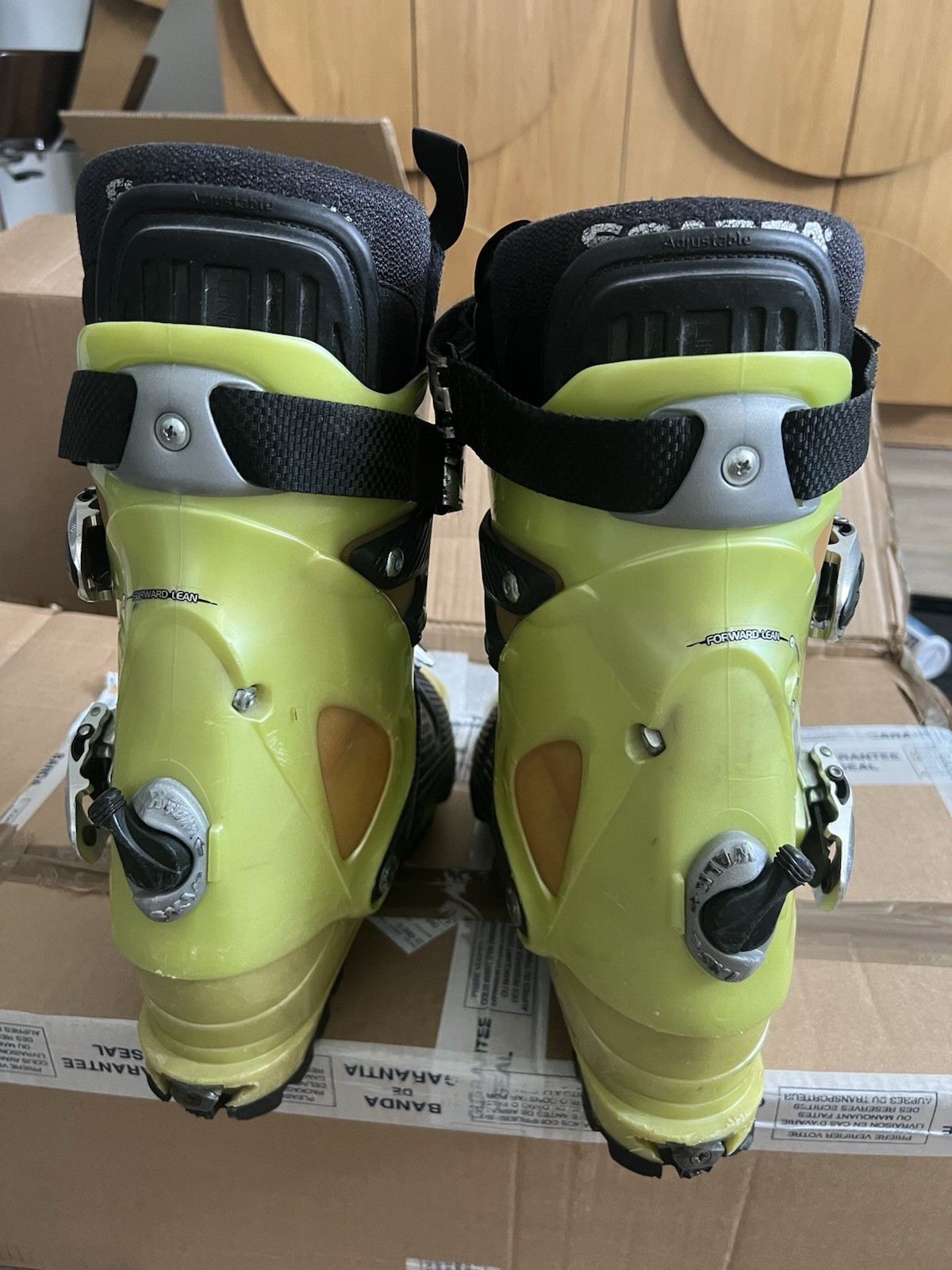 SALOMON Scarponi da sci SCARPA 3 fibbie Scarpa Intuition Liners uomo taglia 10