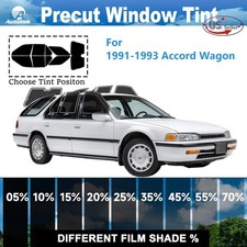 Computerized Custom Precut Window Tint Film Kit For 1991-1993 Honda Accord Wagon Computerized Custom Precut Window Tint Film Kit For 1991-1993 Honda Accord Wagon