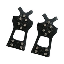 1 Pair Shoe Spikes Spikes for Shoes with 10 Teeth Grippy Shoe Spikes