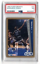 1992-93 Fleer Drake's SHAQUILLE O'NEAL Orlando Magic (RC) #237 PSA 7 HOF