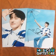 ATEEZ ateez SAN Autographed Signed Photo 4*6 K-POP Collection Gifts 2024A #MUGS