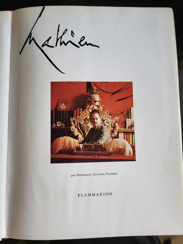 Vends Le Livre D'art MATHIEU - Photo 3/4