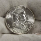 1952 S S/S RPM US Franklin Half 50c Nice Unc