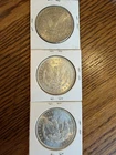 1891-S 1898-P 1904-O Morgan Silver Dollars. 3 Coin Lot. Great Condition
