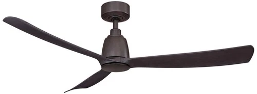 52" Fanimation Kute Dark Bronze Damp Rated Smart Ceiling Fan - Picture 2 of 4
