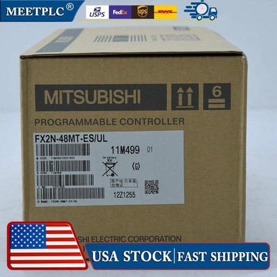 1PCS NEW Mitsubishi MELSEC FX2N-48MT-ES/UL FX2N48MTESUL Fast Ship plc