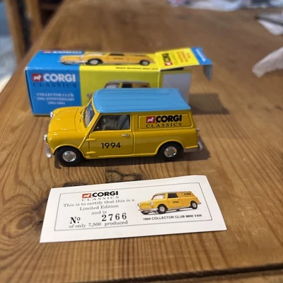 Corgi 96955 Morris Mini Van 1994 Collector Club Model - 1:43 Diecast Boxed - Image 1 of 4