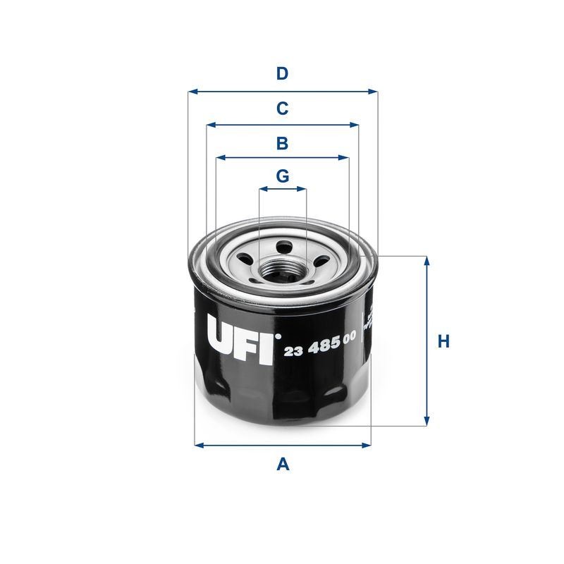 Ufi Filters Ufi 23.485.00 Oil Filter - Image 2