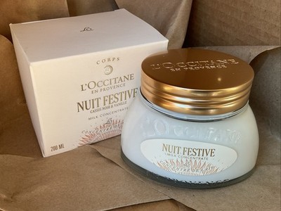 値下げL'OCCITANE Nuit Festive セット L'Occitane Nuit Festive Milk Concentrate Cassis Noir And Vanilla