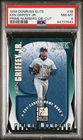 1998 Donruss Elite Prime Numbers Ken Griffey Jr /294 Prime Numbers Die-Cut PSA 8