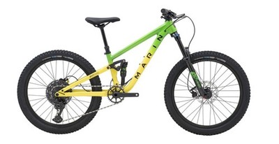 Marin Rift Zone JR 26 2025 gelb/grün Kinder-Fully - auf 24'' umrüstbar -  NEU-