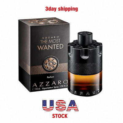 Azzaro The Most Wanted Eau de Parfum Intense 3.4 oz / 100ml Men Spray New In Box