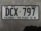 c2000 Victoria bike rack/accessory Place to Be license plate