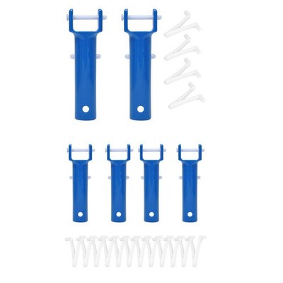 Schwimmbad Spa Vakuum Kopf Griff Ersatz Spa Pole Verbinder mit V-Clips