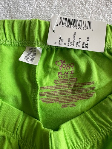 Bike Shorts Girls Size XL (14) Stretch Comfy The Children's Place NWT - Picture 3 of 3