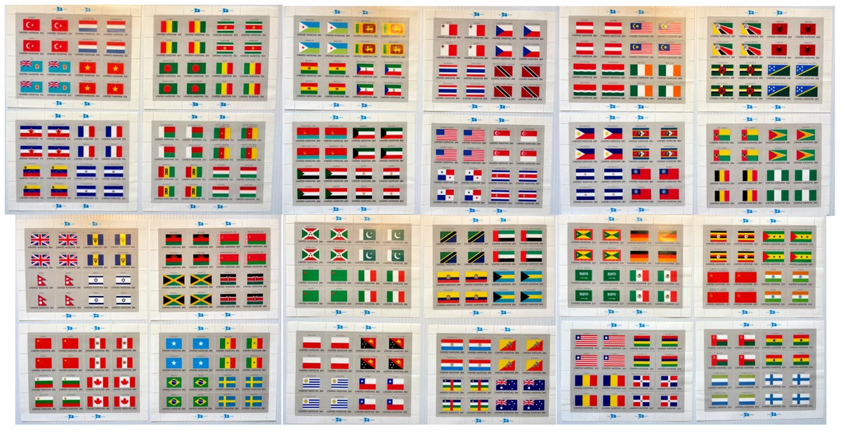 Flags, National Emblems United Nations Stamps for sale | eBay