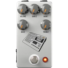 JHS 424 Gain Stage Fuzz Effects Pedal Gray
