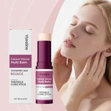 VIARELINE Calcium Volume Multi Balm, Wrinkle Core Stick Hydrating Anti-aging 9g