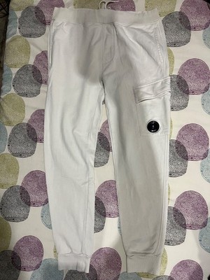 Sportswear Jogginghose Typ CP Company beige / gebrochen weiß