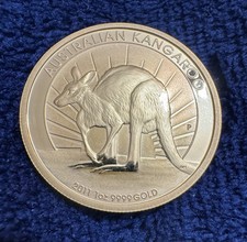 1 uncja złota kangur 2011 kangur 999,9 Australia 100 dolarów