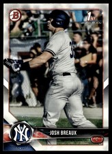 2018 Bowman Draft Josh Breaux New York Yankees #BD-57
