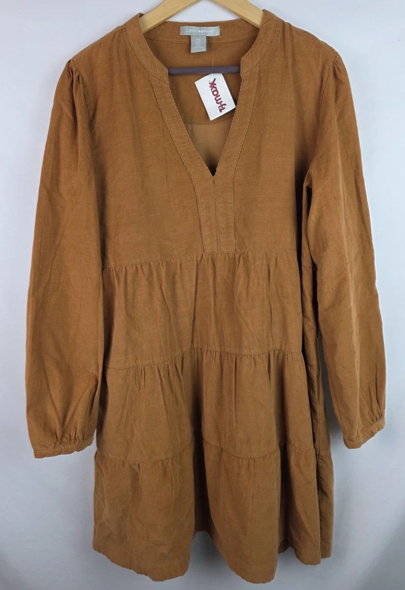 Corduroy Long Sleeve Dresses for Women for sale | eBay