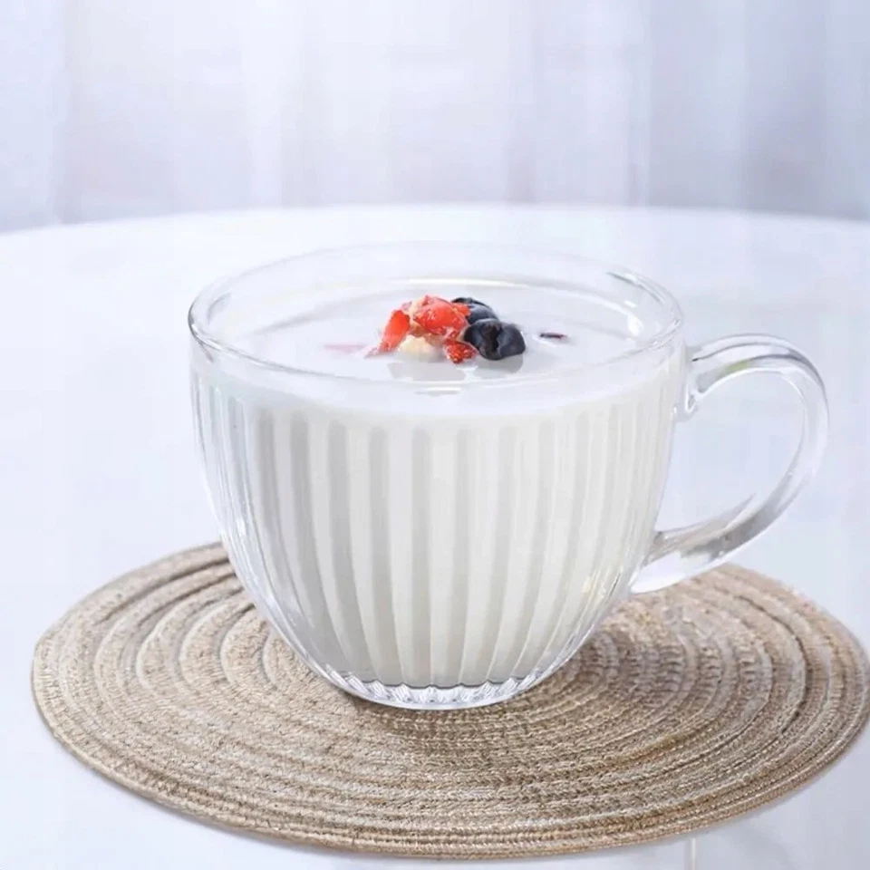 Altom Design Venus 6x Glasbecher 460ml Kaffee Tee Gläser Gläser Set - Bild 3 von 4