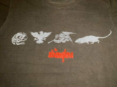 Vintage The Stranglers Concert Shirt Band Size Large Punk Rock