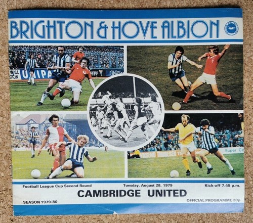 Programme Brighton Hove Albion Football Goldstone Ground Programmes - Various - Picture 22 of 81