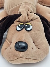 Vintage 1985 Large Pound Puppy Puppies 18  Brown Dog Long Ear Plush