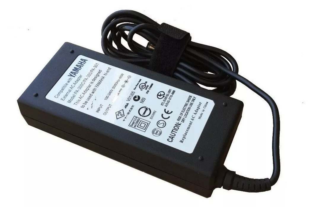 AC Adapter for Yamaha CLP-735, CLP-735B, CLP-735PE CLP-735DW, CLP
