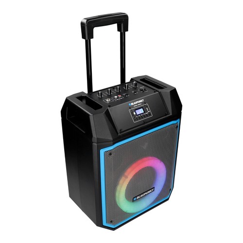 Blaupunkt Akku Partybox Karaoke 600W tragbar Lautsprecher Box Mikrofon Bluetooth - Afbeelding 3 van 10
