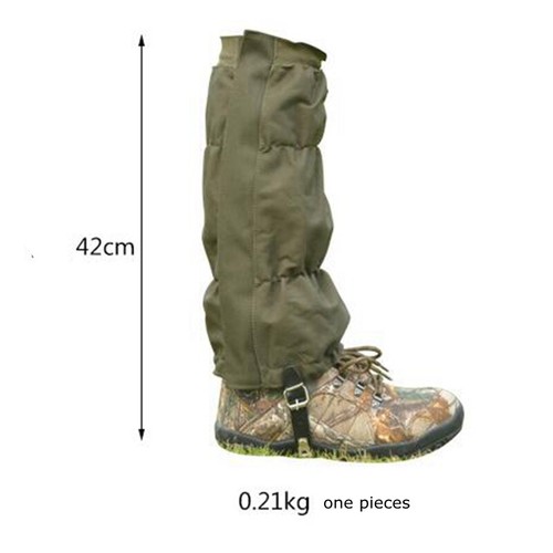 Waterproof Hunting Outdoor Leg Gaiters Tactical Camping Shoes Boots Cover Snow - Picture 3 of 10