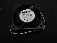 NMB Flowmax 2408NL-04W-B59 Used, working 12 volts, 0.14 Amps DC Brushless Fan 