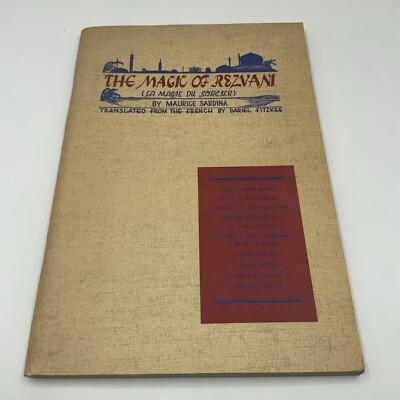 The Magic of Rezvani First Edition 1949 Maurice Sardina La Magie Du Sorcier