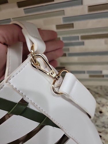 Borsa Mersi Kara Bucket borsa vegan pelle tracolla fodera tela regolabile - Foto 5 di 9
