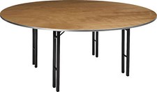 Optima Eco rund &Oslash; 183 cm Klapptisch Banketttisch Veranstaltungstisch