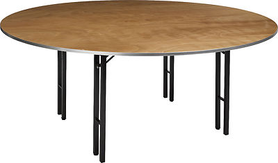 Optima Eco rund Ø 183 cm Klapptisch Banketttisch Veranstaltungstisch