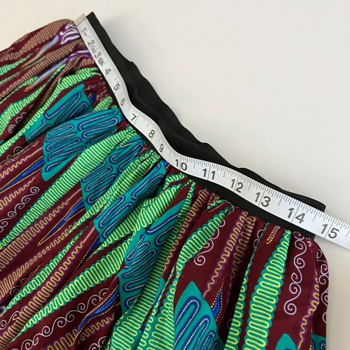 Demestiks Reuben Reuel Women African Boho Indie Art Unique USA Mini Skirt Size M - Picture 8 of 9