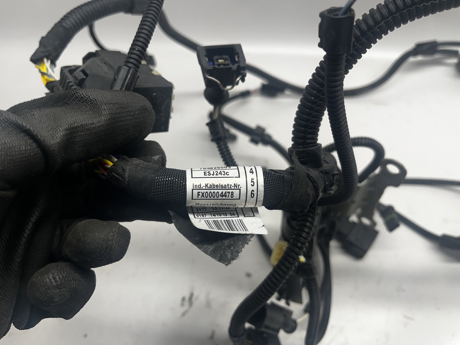 2016 BMW 3 F30, F80 M3 Engine Cable Harness 58650910 7591981 