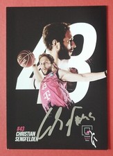9744 Christian Sengfelder Telekom Baskets Bonn 2023/24 AK original signiert