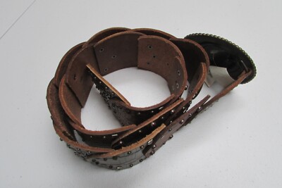 Fossil BT-2979200L Multi Studded Plaque Brown Boho Medallion  display picture 2