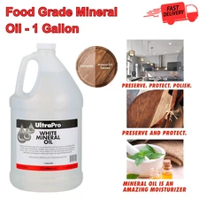 Food Grade Mineral Oil, 1 Gallon, Protects Cutting Boards, Tools&Stainless Steel