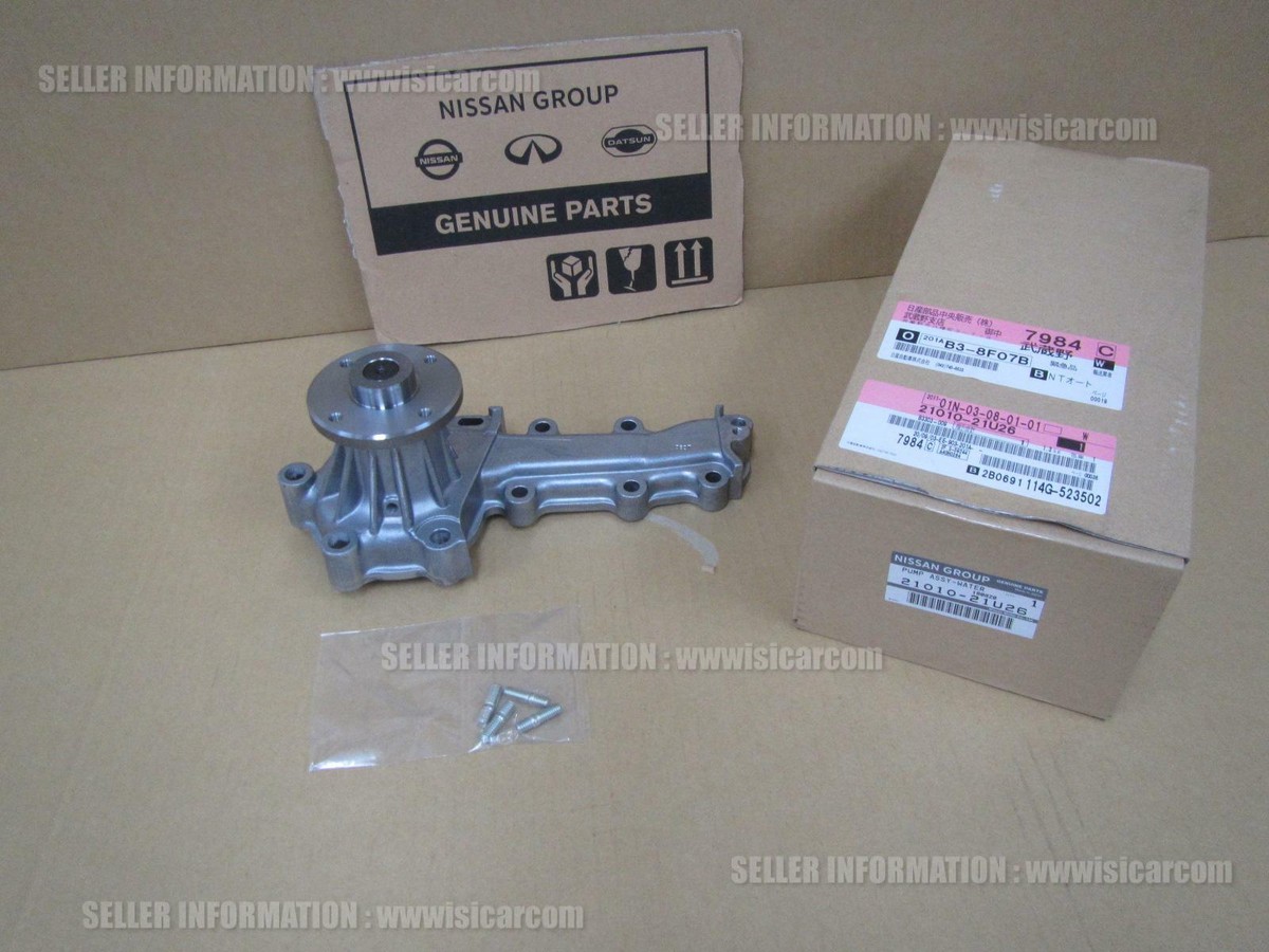 にー NISSAN SKYLINE GT-R BNR34 WATER PUMP ASSY. 21010-21U26 geunine