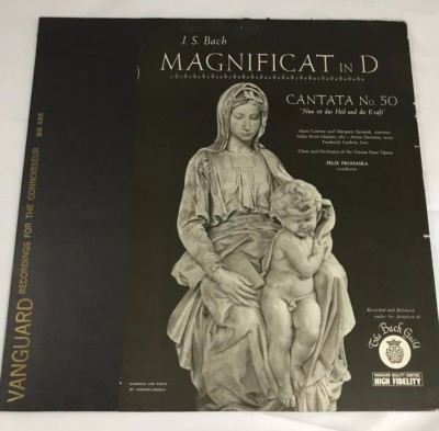 J.Sebastian Batch Magnificat In D Vinyl Record