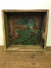 Shadow Box Rusty Industrial Metal Old Wood Patina 12" x 11 1/4" Kalla  12