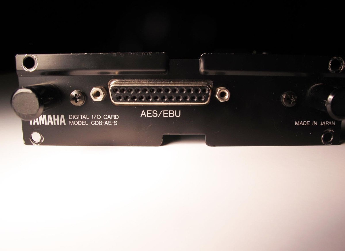 Yamaha CD8-AE-S 8 Channel AES/EBU Digital I/O Card for Yamaha 02R
