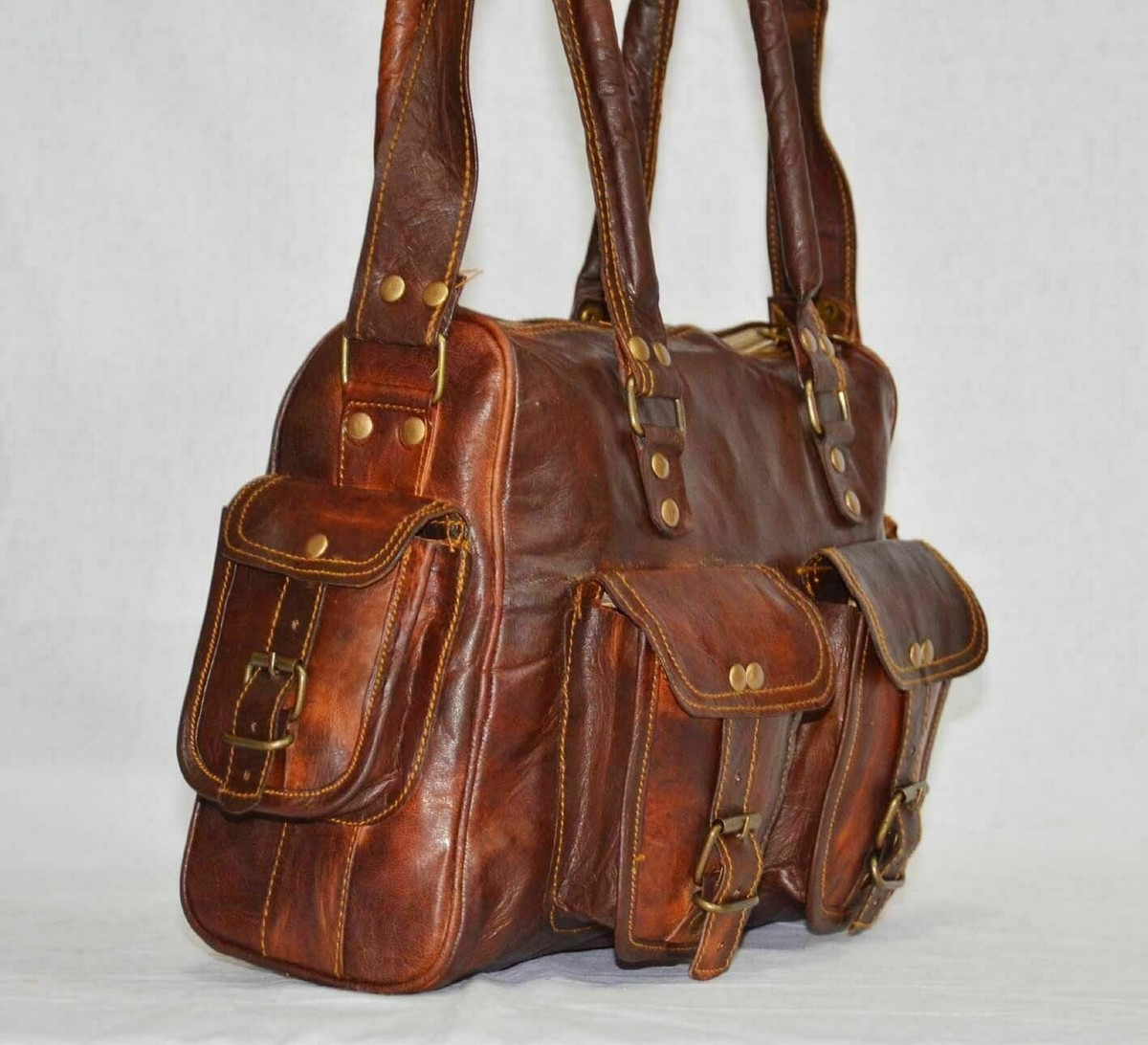 バッグ 2000s Real leather shoulder bag New Women Leather Shoulder Bag Tote Purse Handbag Messenger Cross