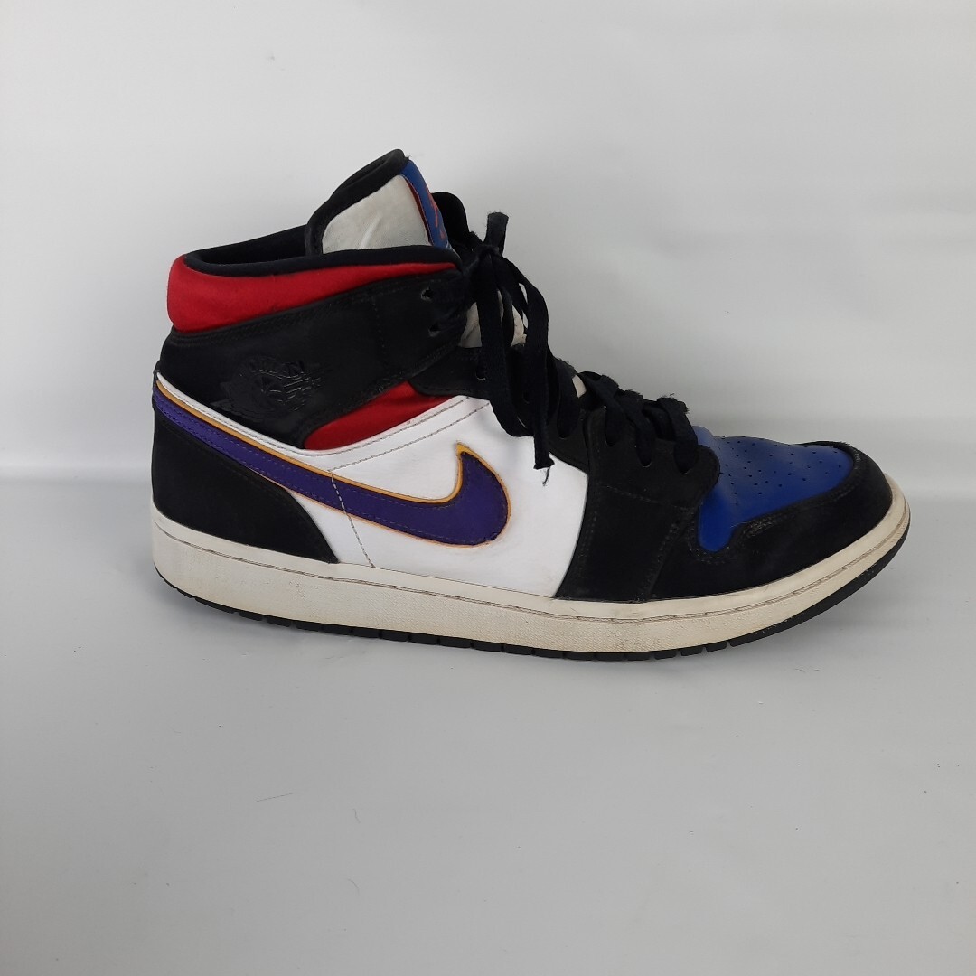Nike Air Jordan 1 Mid SE Rivals Lakers Top 3 Men's Size 12
